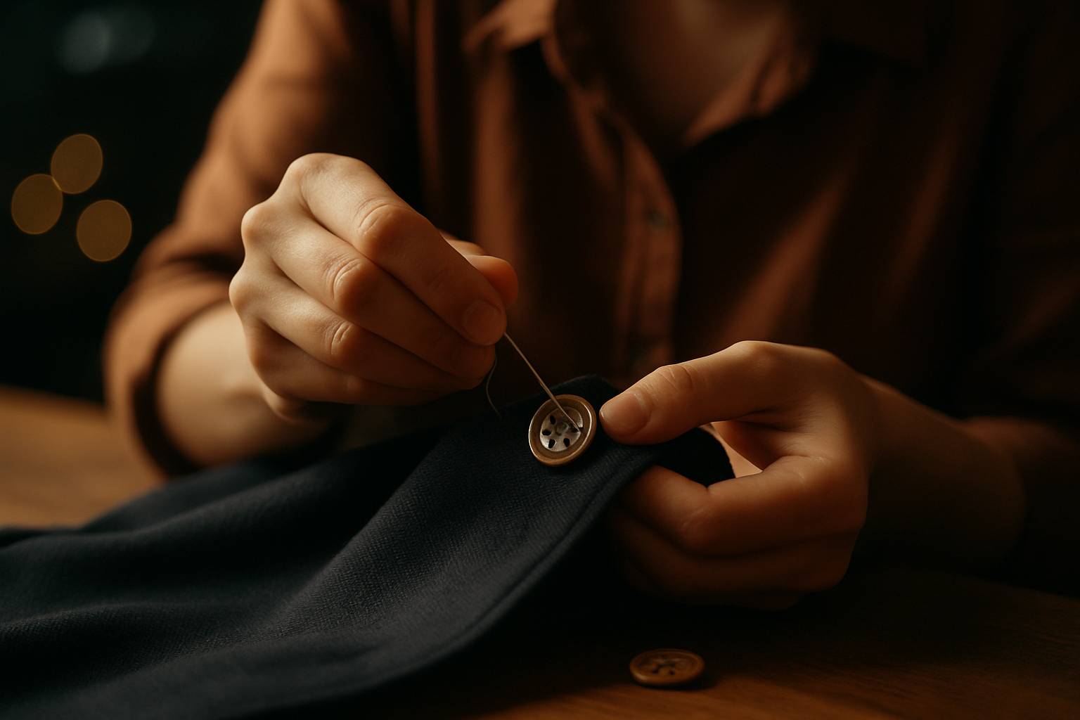 Maîtriser la pose d’un bouton sans galère dès les premières coutures