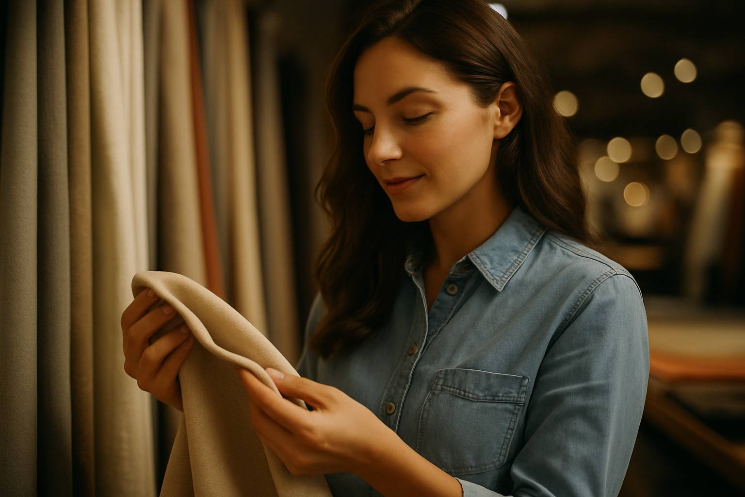 Comment reconnaître la qualité d’un tissu au toucher et à l’œil