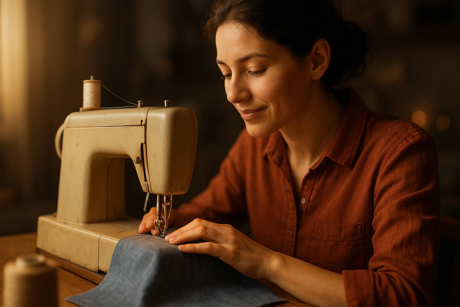 Coudre avec une machine vintage : charme, défis et astuces pratiques