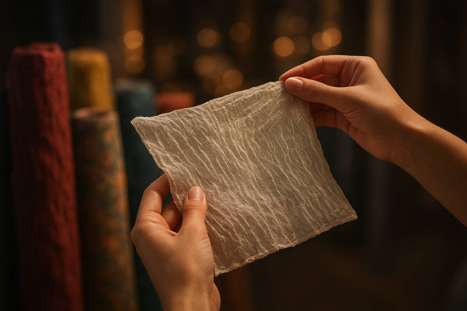 Tissus insolites et tendances : osez la nouveauté dans vos créations