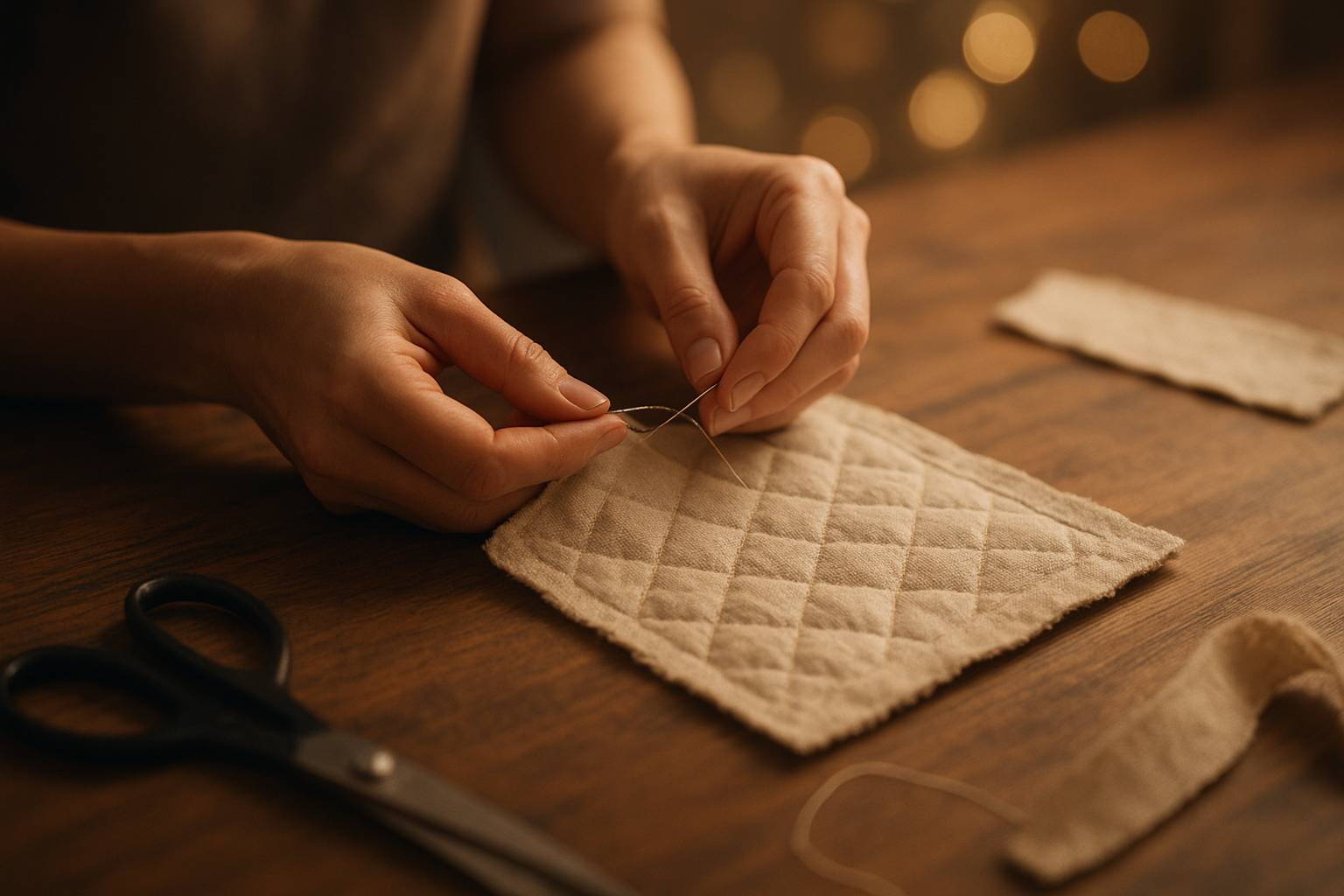 Transformer un coupon de tissu en chef-d’œuvre : pas à pas pour les novices motivés