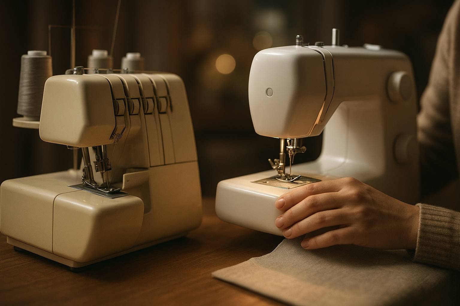 Surjeteuse ou machine à coudre classique : quand et pourquoi choisir l’une plutôt que l’autre